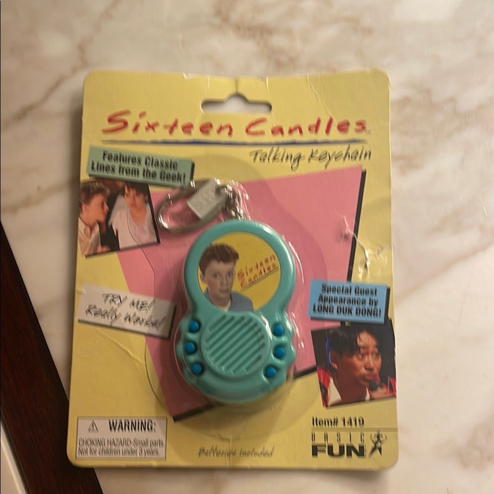 Sixteen Candles Talking Keychain